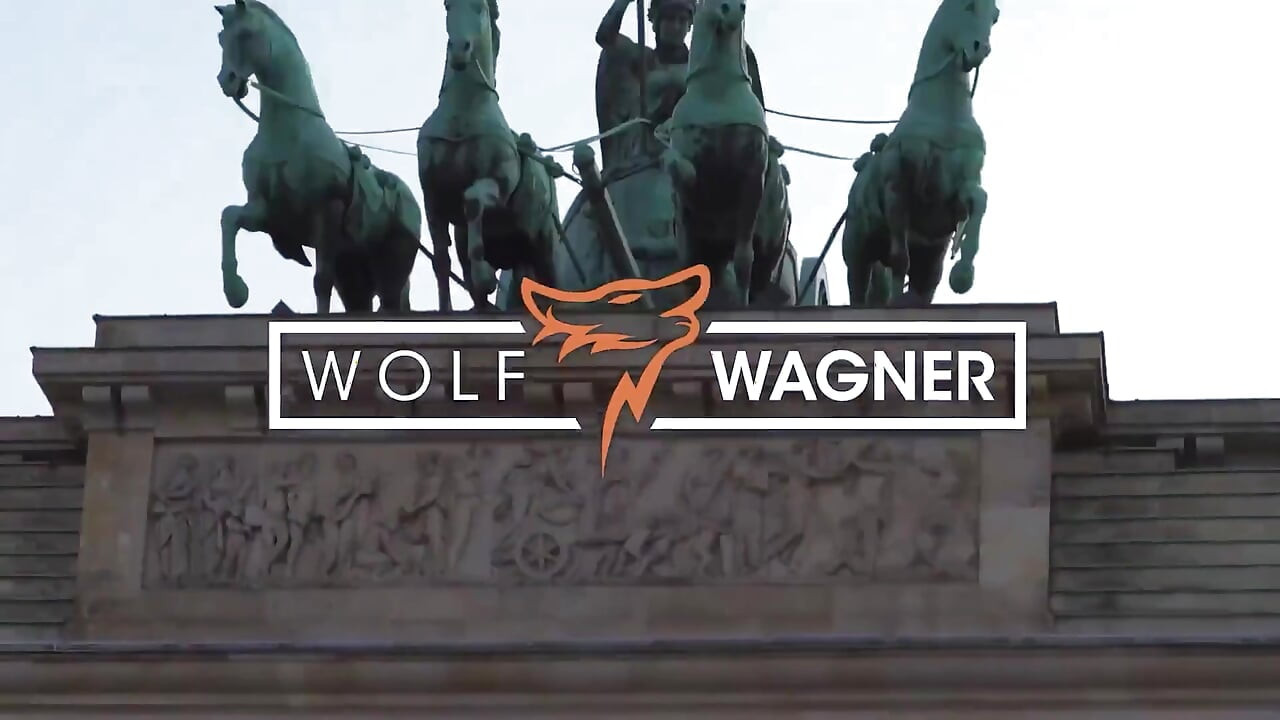 German Girl Jana Schwarz eager to eat cum! WOLF WAGNER