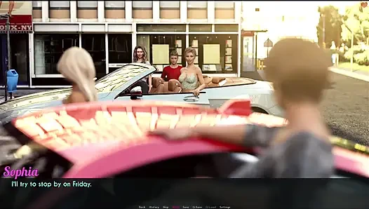 Awam #14 - Dylan yoga bayanlarının duş aldığını ve mastürbasyon aldığını gördü... Sophia ve Liam seks yaptı.