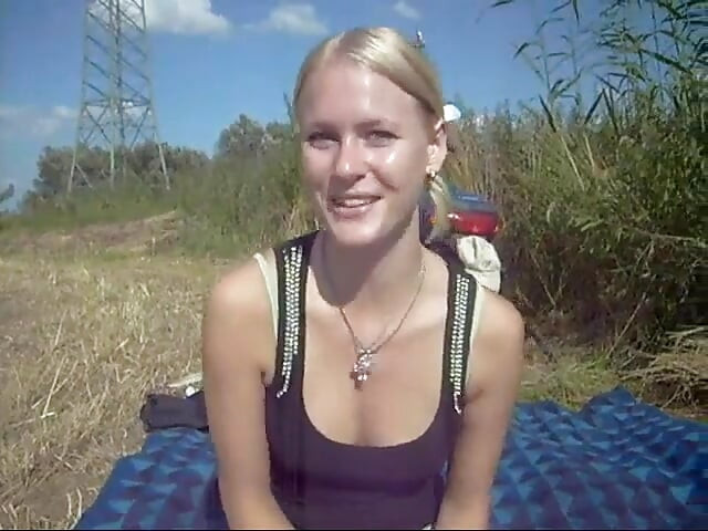 Slip Pushed Into Pussy