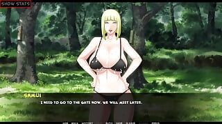 Sarada Training (Kamos.Patreon) - Parte 36 Samui é muito tesuda, sexy sakura por loveskysan69
