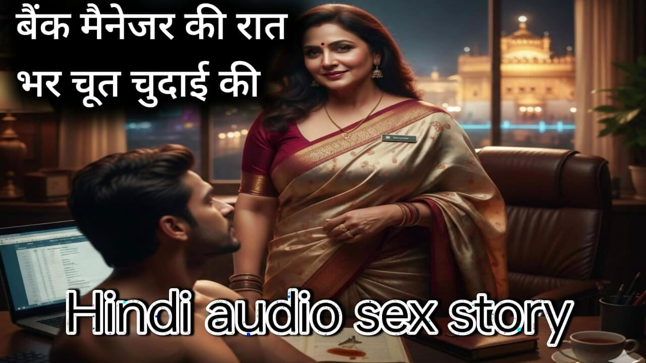 He spent the whole night drilling the bank manager's tight pussy