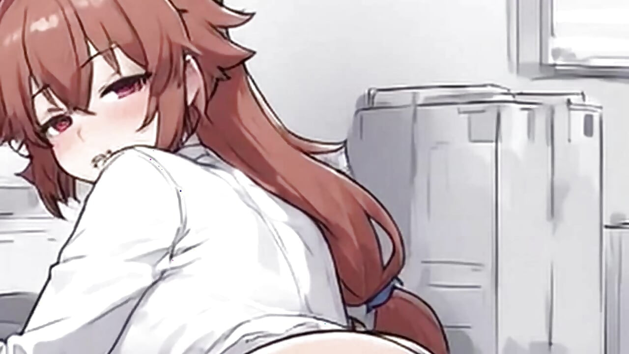 Waifu Amatorskie nastolatka POV biurowe stroje kąpielowe złośliwiec i zbliżenie Szef Blowjob (1m złośliwiec)