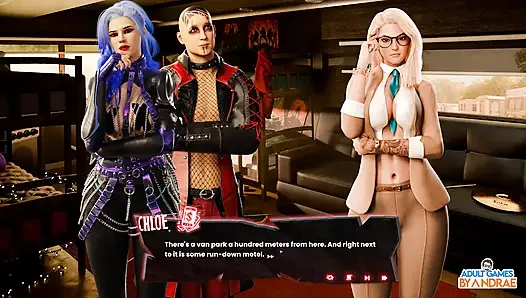 Sex, Sin & Rock'n'Roll Gameplay Part 1 – Van Crash, Motel Stop & A Strange New Beginning