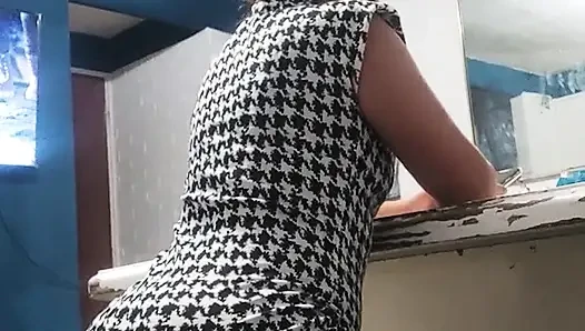 This little slut likes having sex at my mother-in-law's house.