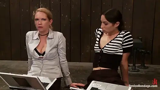 Amber Rayne, Rain Degrey, and Ariel X Part 1 of 4 of the October Live Show