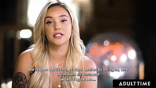 ADULT TIME - heteroseksüel kali roses lezbiyen en iyi sevgilisi Violet Myers'a lezbiyen seks için yalvarıyor! ALMAN ALTYAZıLı