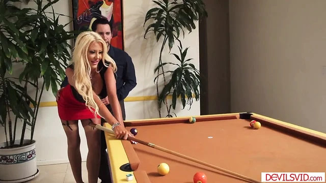 Big tits milf blowjobs then fucked by husbands assistant