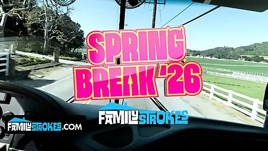 First Time RV Road Head - College Girl Promo
