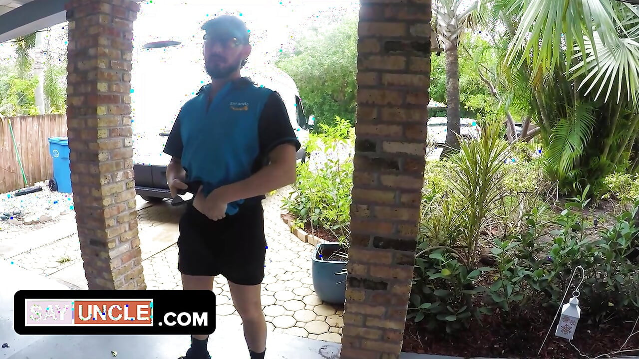 Derek Catches Jace Stroking Outdoors and Delivers a Raw Fuck Instead