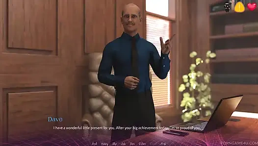 Naughty Office Bonus: Boss Rewards Horny Employee with a Butt Plug & Intense Anal Creampie-the Office - Part 8 - by Porn Game 4u