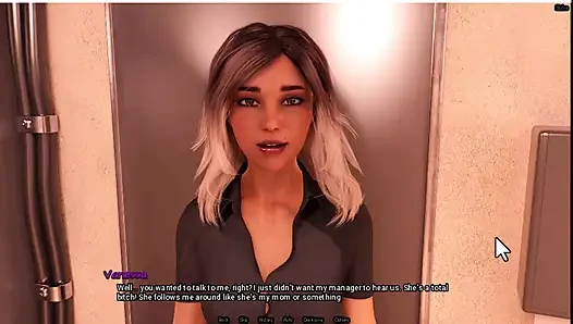 Radiant 6, waiter shows me her boobs