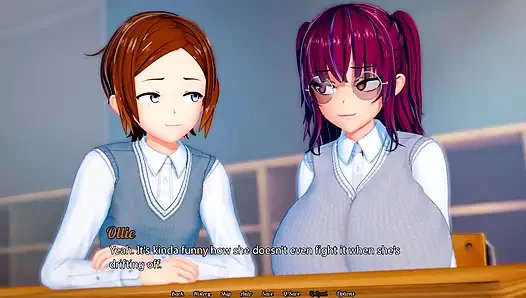 Eine Gyaru-Futas World of Ntr # 7 knallen - Gameplay