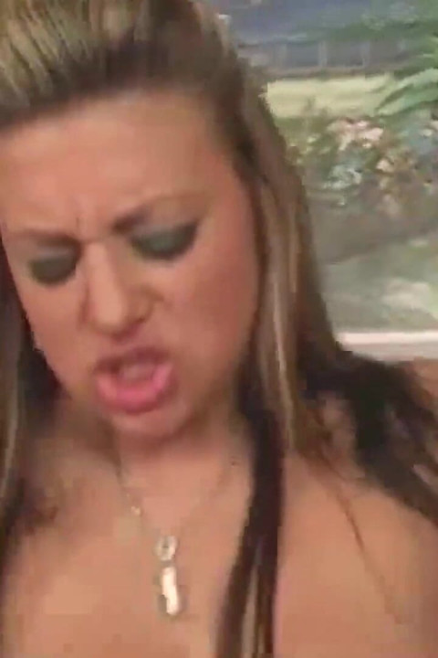 Cum Swallowing Loud Moaning Blonde Pounded