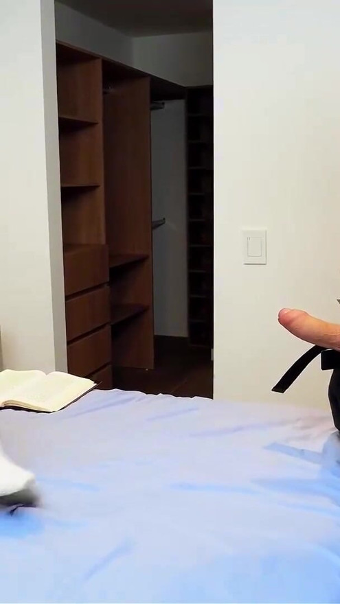I Was Reading Quietly And My Roommate Ended Up Fucking Me And Getting His Cum On My Huge Tits | Clip 1