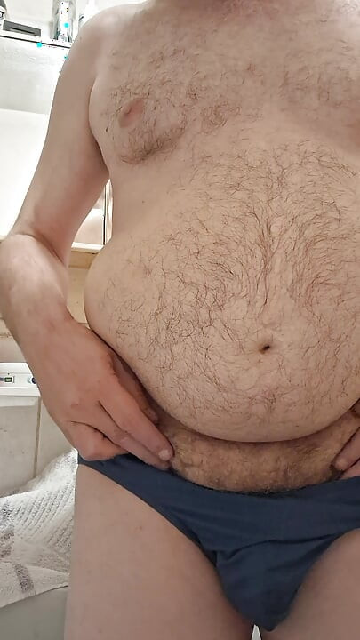 Jerking off in the bathroom