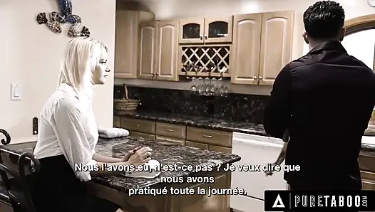 PURE TABOO A Wife Manipulated To Join Threesome With Her Hubby & The Sexy Nanny - FRENCH SUBTITLES