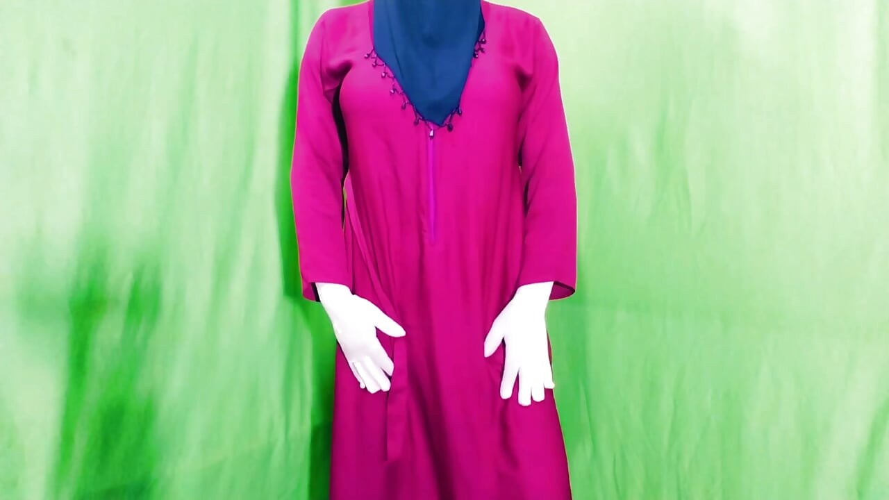 دختر مسلمان حجاب دار عربی زیبا ویدیوی بسیار خنده دار