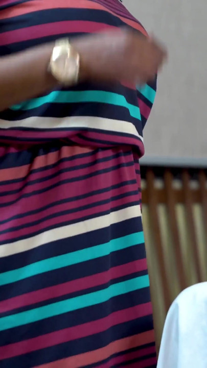 Fat Belly Ebony Granny All Holes Stretched by a BBC