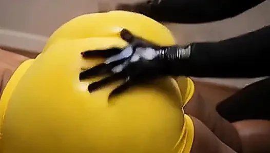 "Mother In Law BBW Gets Naughty Oil Massage Face Down"