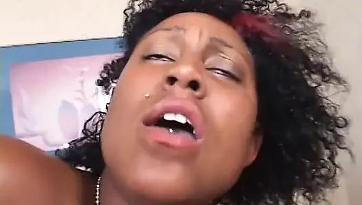 Superb coloured lady rides black dick like blazes for a bit of cum