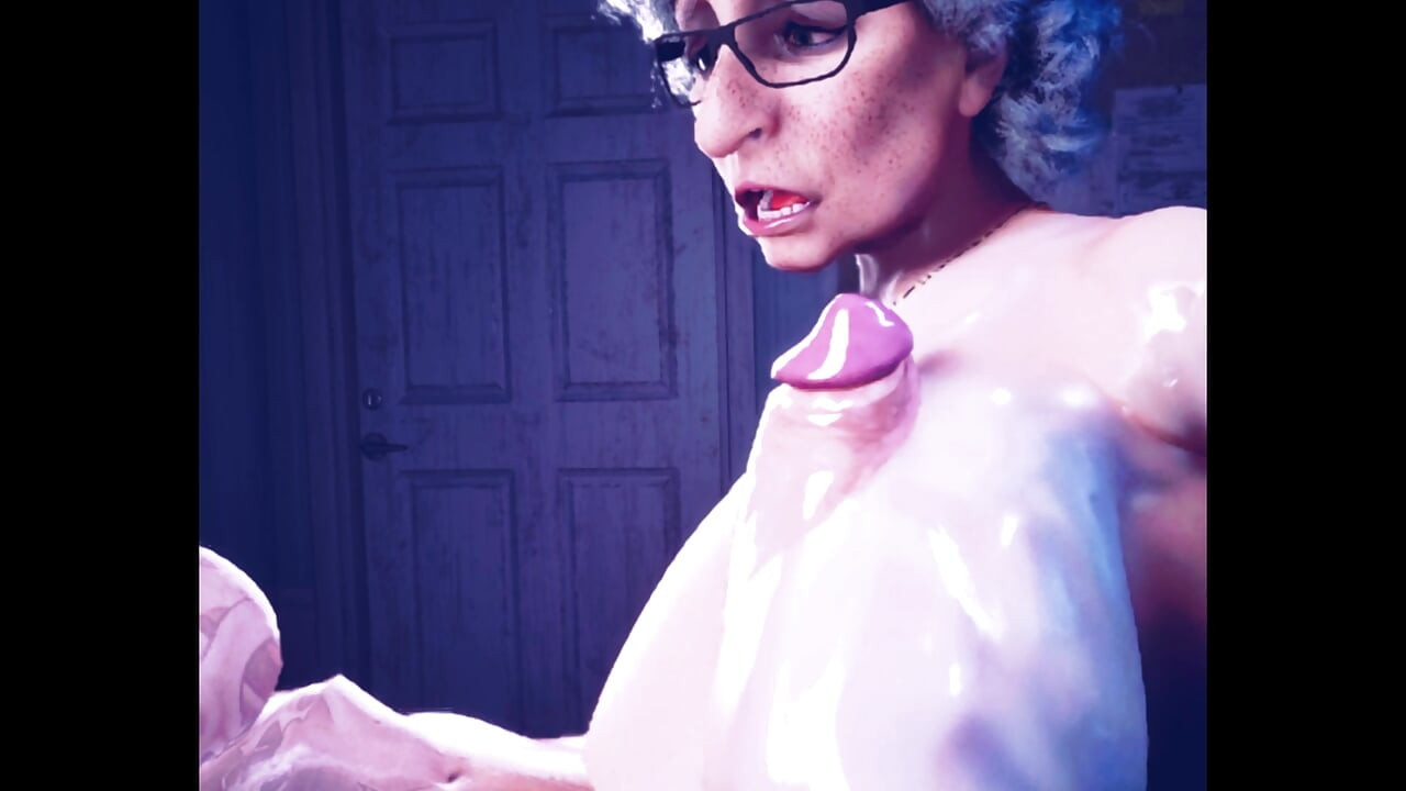 74歳の大きなお尻のおばあちゃんがセックス