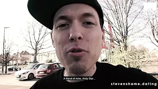 German teen JessiiVanRiva invites over Andy to eat & fuck her pussy! StevenShame