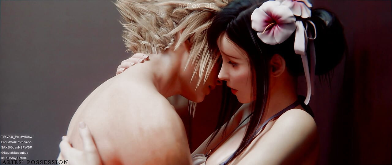 Final Fantasy 7 FF7 - Tifa + Aerith All Work 2025 WM Full Color Grading (Sound) By Aries' Possession Animation 3D Hentai
