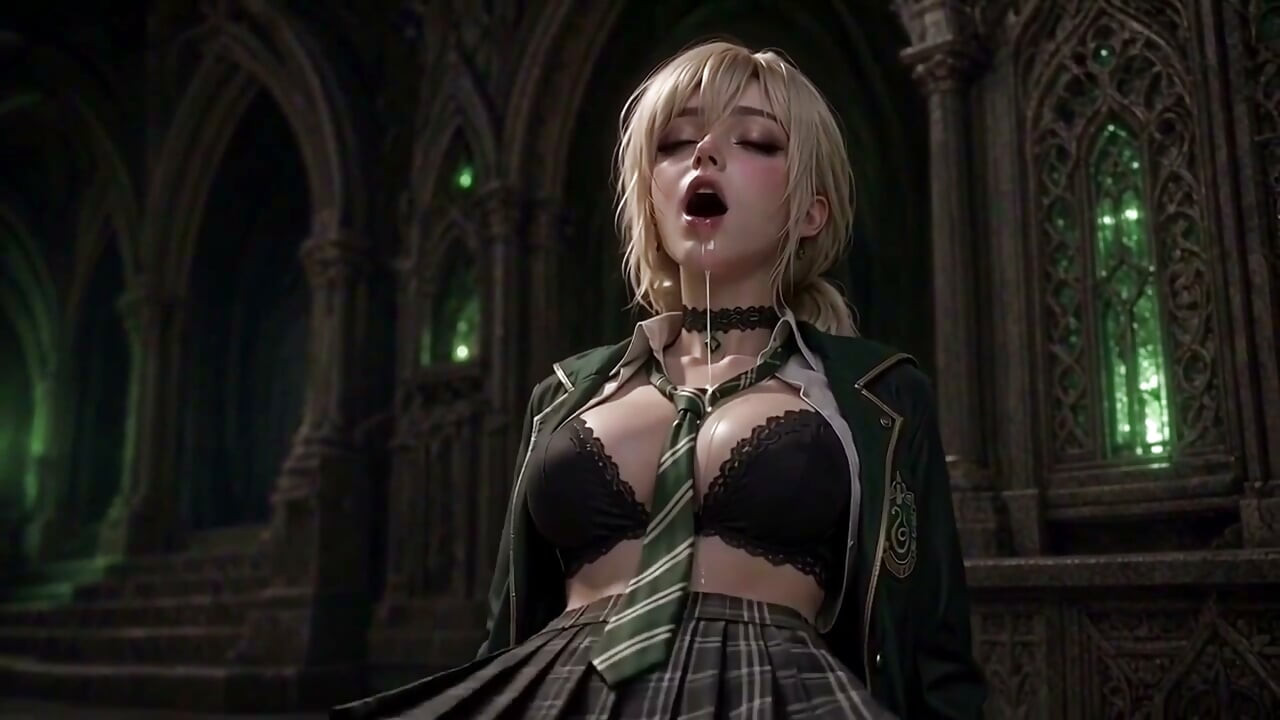 3d Anime malfoid female Draco Malfoy Cosplay fanfiction