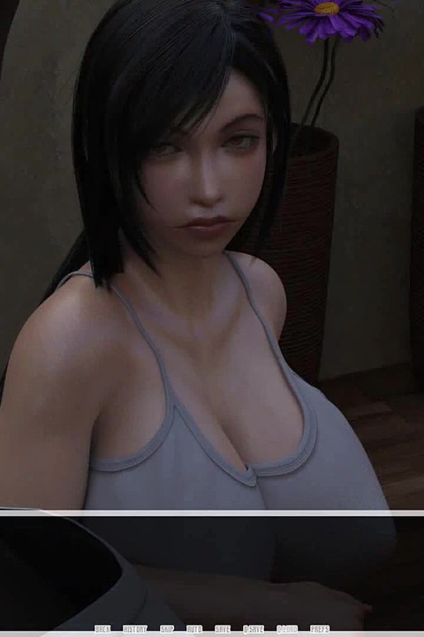 Tifa's Dark Heaven Asian Chick with Big Tits Experiences Carnal Pleasure and Squirts While Massaged by Big Muscular African Guy