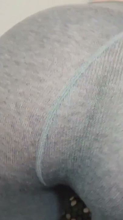 FETISH GREY LEGGING BJ CUM IN MOUTH PART. 2 | Clip 1
