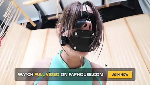 Xr33-make Girls Drool Bondage