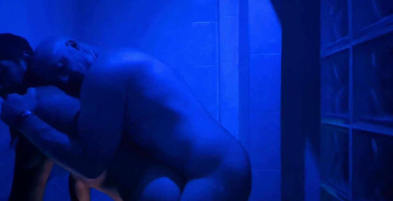 White Bear Fucks Latino in Gay Sauna