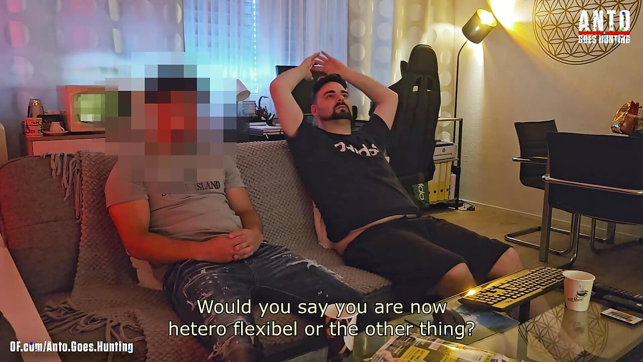 Big Dick Straight Turkish Buddy Get's more comfortable and curious and joins mutual jerk-off and blowjob