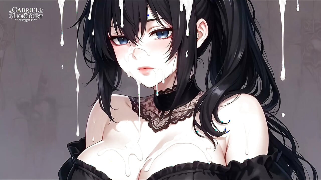 Goth Girl Bound by Vampire Lord - BDSM Monster Hentai