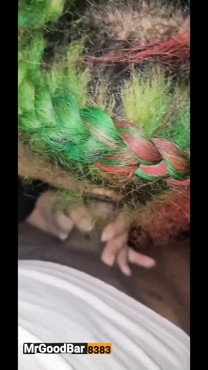 Christmas Hair Blowjob