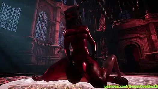 Hot Succubi Drain and Dominate in a Wild Scene