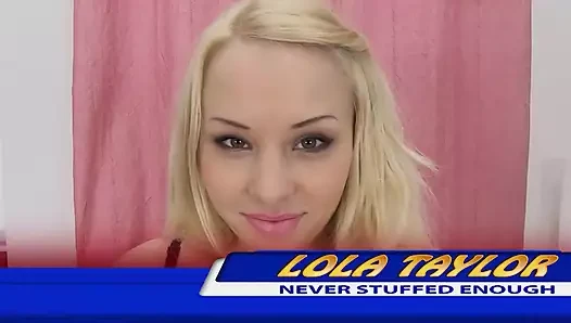 Large porn video – Lola Taylor fucks a big black dildo