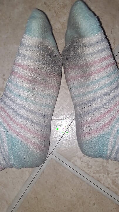 Fuzzy Sock Feet