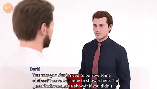 A Perfect Marriage #8 Chris and Anne chat while in bed.