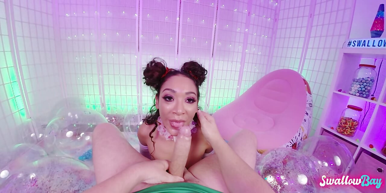 Sweet Latina Girl Sarah Lace Giving Best Sloppy Deepthroat