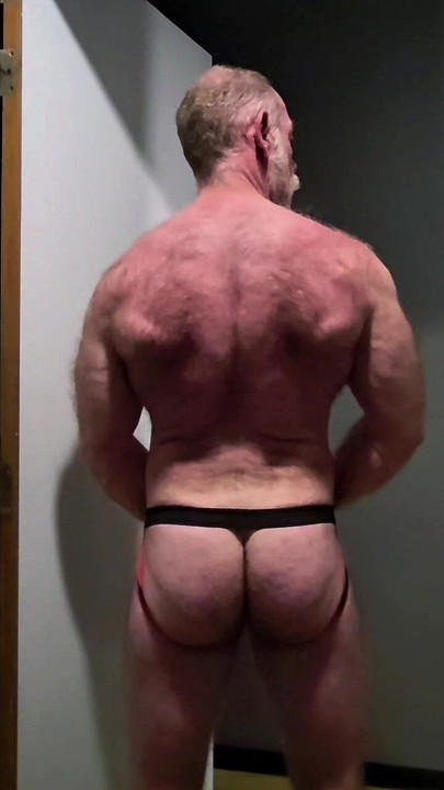 Muscle in Jockstrap