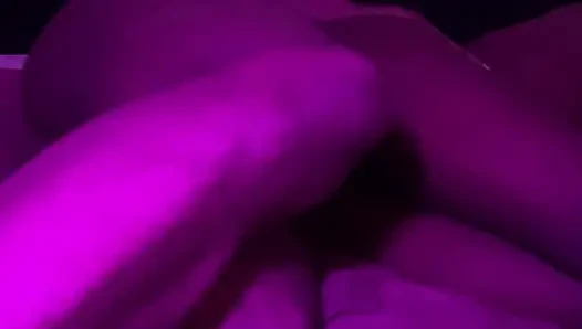 Spooning Ebony Teen Gosdess Juicy Creamy hot Pussy Slowly From the back POV