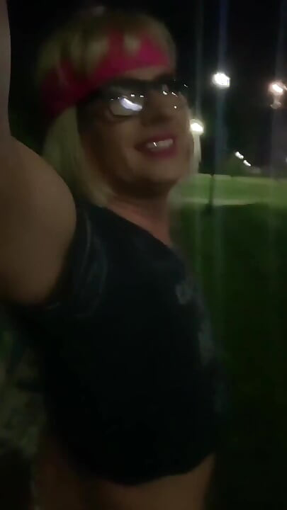 Public Sissy Slut Compilation CD Dildo Assfuck Outside in Panties