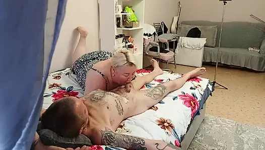 I love cumming in my neighbor's deep throat with hot cum