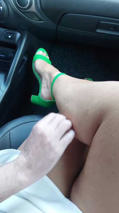 Taking a drive around the city
