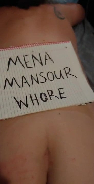 Mena Mansour Whore spanked