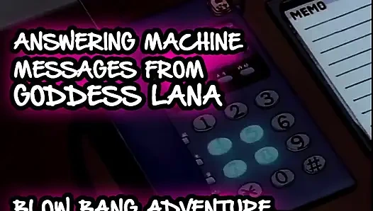 AUDIO ONLY - Answering machine Messages 2 blow bang adventure