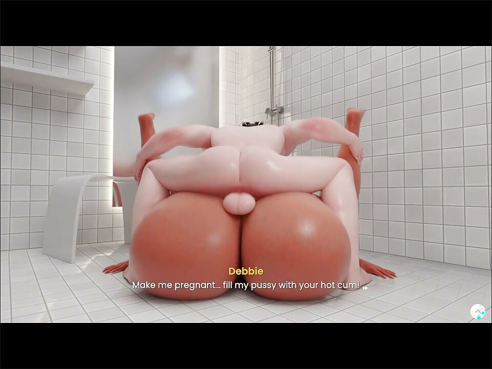Steamy Mansion Bathroom Encounter Intense Doggy Style Action