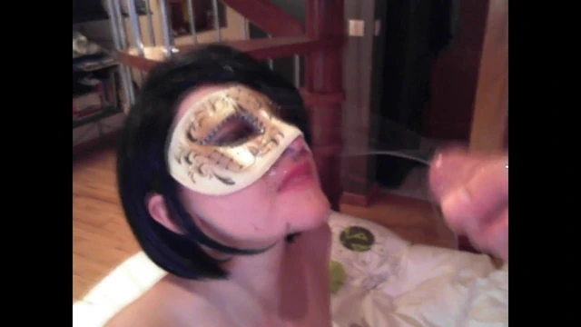 huge amateur facial