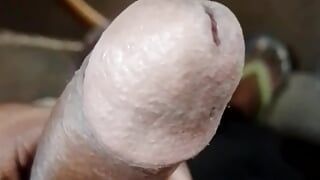 Big cock hand job
